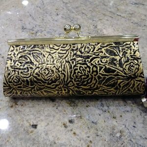 Black Rose Evening Purse/Clutch